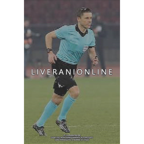 ZURIGO - NAPOLI UEFA EUROPA LEAGUE 14.02.2019 NELLA FOTO ARBITRO Milorad MAZIC ©MOSCA / AGENZIA ALDO LIVERANI SAS