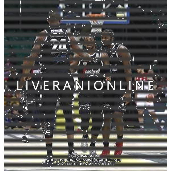 Basket Final Eight 2019 - AX Armani Echange Milano vs Segafredo Virtus Bologna 14/02/2019 nella foto: Esultanza Segafredo Virtus Bologna ©Claudio Zamagni/Agenzia Aldo Liverani / AGENZIA ALDO LIVERANI SAS