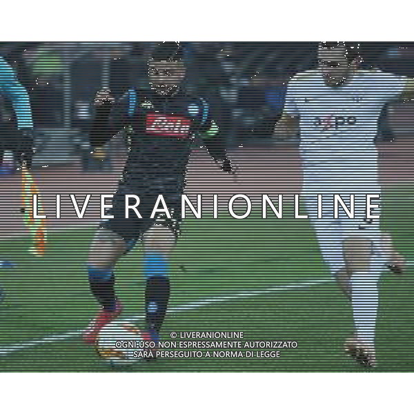 ZURIGO - NAPOLI UEFA EUROPA LEAGUE 14.02.2019 NELLA FOTO LORENZO INSIGNE, LEVAN KHARABADZE ©MOSCA / AGENZIA ALDO LIVERANI SAS