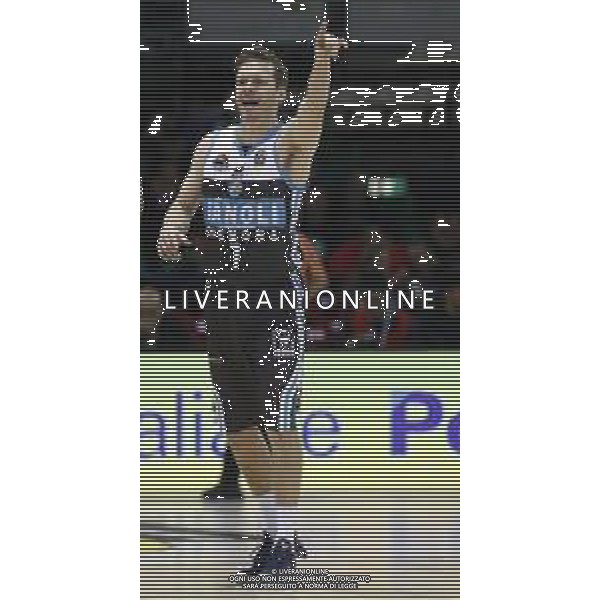 Basket Final Eight 2019 - Vanoli Basket Cremona vs Openjobmetis Pallacanestro Varese 14/02/2019 nella foto:Diener Travis (Vanoli Basket Cremona) ©Claudio Zamagni/Agenzia Aldo Liverani