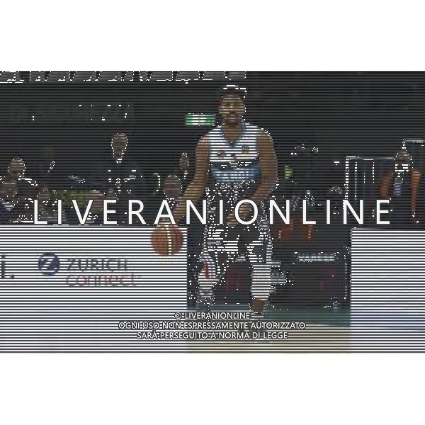 Basket Final Eight 2019 - Vanoli Basket Cremona vs Openjobmetis Pallacanestro Varese 14/02/2019 nella foto: Wesley Saunders (Vanoli Basket Cremona) ©Claudio Zamagni/Agenzia Aldo Liverani