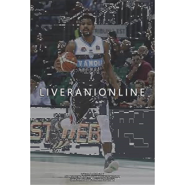 Basket Final Eight 2019 - Vanoli Basket Cremona vs Openjobmetis Pallacanestro Varese 14/02/2019 nella foto: Wesley Saunders (Vanoli Basket Cremona) ©Claudio Zamagni/Agenzia Aldo Liverani