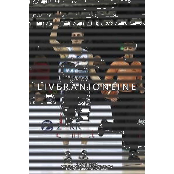 Basket Final Eight 2019 - Vanoli Basket Cremona vs Openjobmetis Pallacanestro Varese 14/02/2019 nella foto: Ruzzier Michele (Vanoli Basket Cremona) ©Claudio Zamagni/Agenzia Aldo Liverani