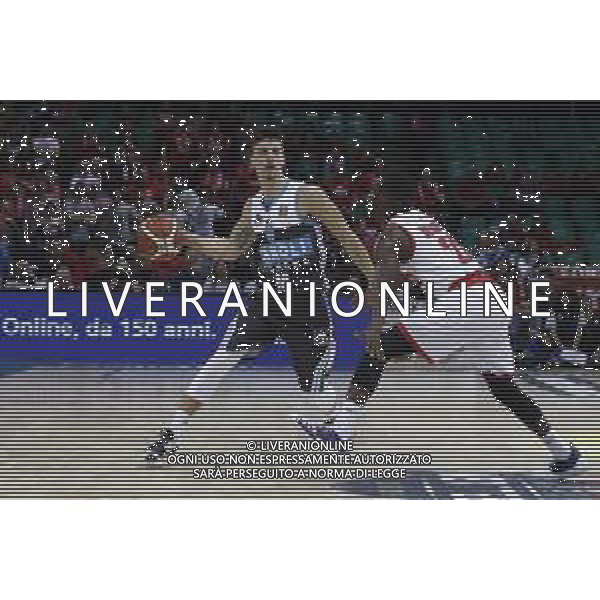 Basket Final Eight 2019 - Vanoli Basket Cremona vs Openjobmetis Pallacanestro Varese 14/02/2019 nella foto: Ruzzier Michele (Vanoli Basket Cremona) ©Claudio Zamagni/Agenzia Aldo Liverani