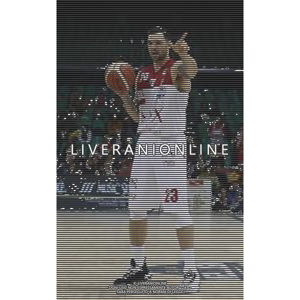 Basket Final Eight 2019 - AX Armani Echange Milano vs Segafredo Virtus Bologna 14/02/2019 nella foto: Burns Christian (AX Armani Echange Milano) ©Claudio Zamagni/Agenzia Aldo Liverani