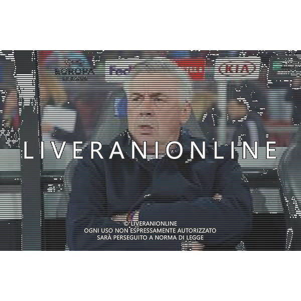 ZURIGO - NAPOLI UEFA EUROPA LEAGUE 14.02.2019 NELLA FOTO CARLO ANCELOTTI IN PANCHINA ©MOSCA / AGENZIA ALDO LIVERANI SAS