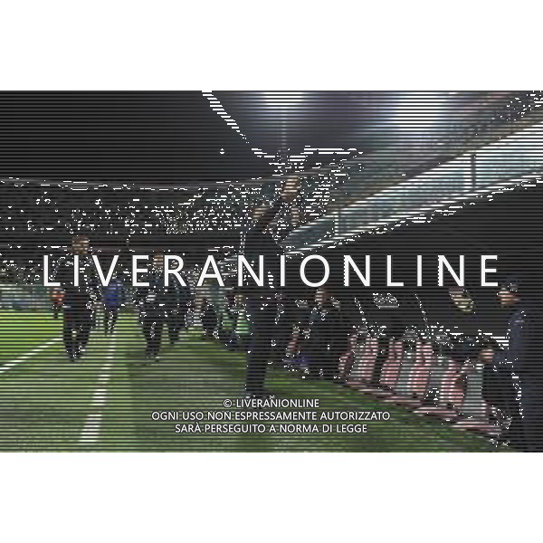 Eugenio Corini allenatore del Brescia Calcio , Palermo - Brescia partita di serie B, Palermo 15 febbraio 2019. Ph Fotolive Federica Roselli / AGENZIA ALDO LIVERANI SAS - PALERMO - BRESCIA Campionato Calcio Serie B, Palermo 15.02.2019