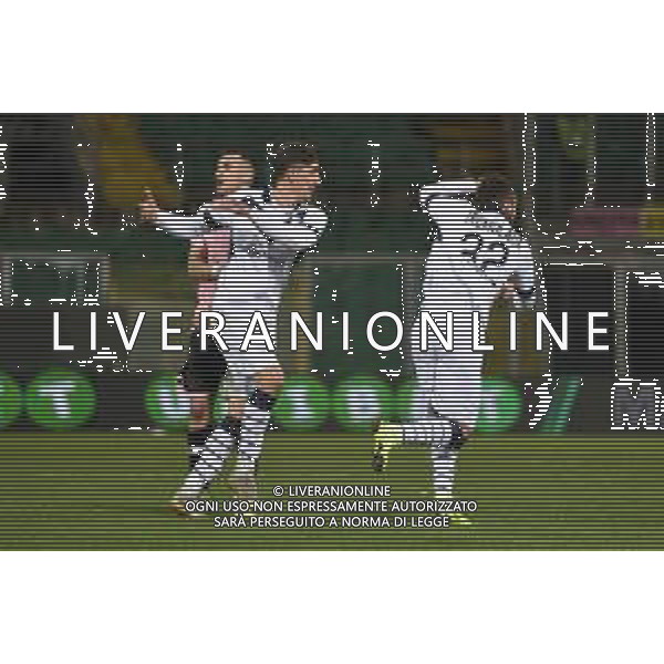 esultanza per il gol 1-1 di Luca Tremolada, Palermo - Brescia partita di serie B, Palermo 15 febbraio 2019. Ph Fotolive Federica Roselli / AGENZIA ALDO LIVERANI SAS - PALERMO - BRESCIA Campionato Calcio Serie B, Palermo 15.02.2019