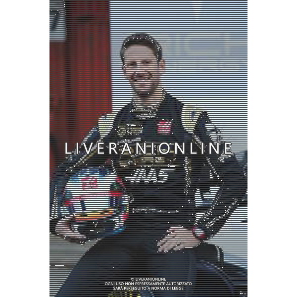 Romain Grosjean (FRA) Haas F1 Team. 18.02.2019. Formula One Testing, Day One, Barcelona, Spain. Monday. / AGENZIA ALDO LIVERANI SAS - ITALY ONLY EDITORIAL USE ONLY - F1 Testing, Day One, Barcellona, Spagna 18.02.2019