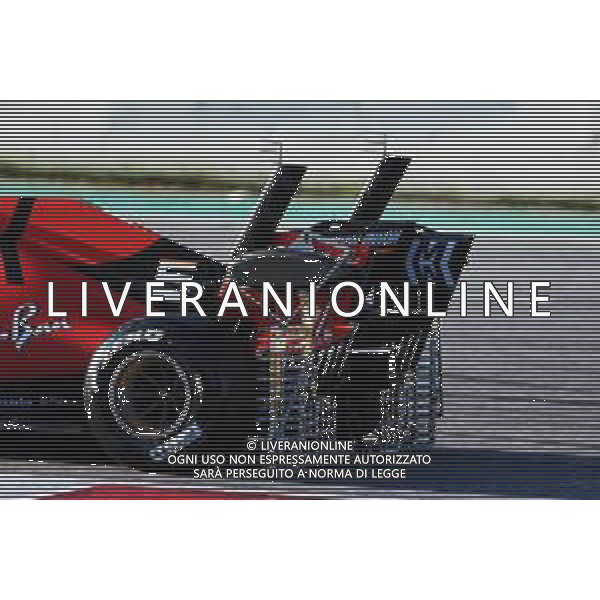 Sebastian Vettel (GER) Ferrari SF90 - rear wing sensor equipment. 18.02.2019. Formula One Testing, Day One, Barcelona, Spain. Monday. / AGENZIA ALDO LIVERANI SAS - ITALY ONLY EDITORIAL USE ONLY - F1 Testing, Day One, Barcellona, Spagna 18.02.2019