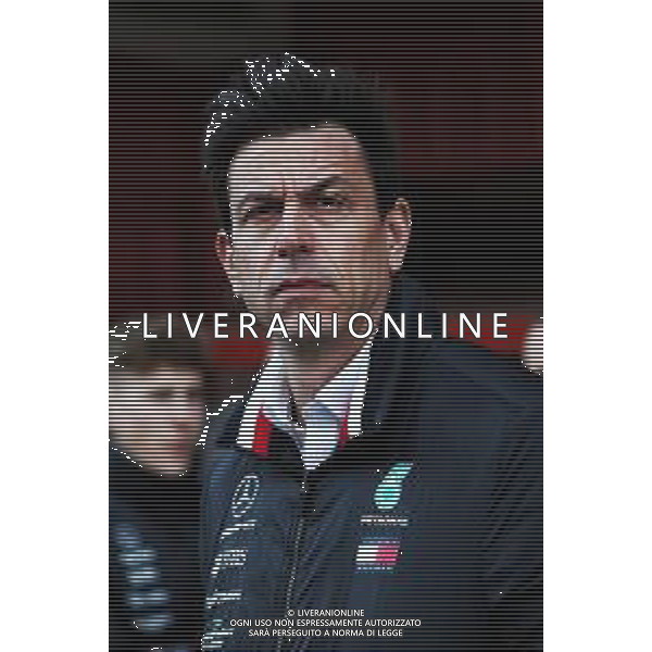 Toto Wolff (GER) Mercedes AMG F1 Shareholder and Executive Director. 18.02.2019. Formula One Testing, Day One, Barcelona, Spain. Monday. / AGENZIA ALDO LIVERANI SAS - ITALY ONLY EDITORIAL USE ONLY - F1 Testing, Day One, Barcellona, Spagna 18.02.2019