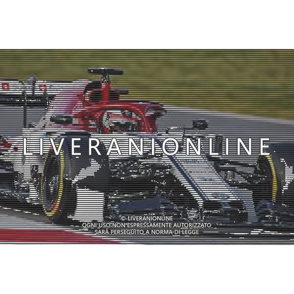 Kimi Raikkonen (FIN) Alfa Romeo Racing C38. 18.02.2019. Formula One Testing, Day One, Barcelona, Spain. Monday. / AGENZIA ALDO LIVERANI SAS - ITALY ONLY EDITORIAL USE ONLY - F1 Testing, Day One, Barcellona, Spagna 18.02.2019