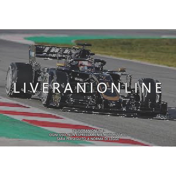 Romain Grosjean (FRA) Haas F1 Team VF-19. 18.02.2019. Formula One Testing, Day One, Barcelona, Spain. Monday. / AGENZIA ALDO LIVERANI SAS - ITALY ONLY EDITORIAL USE ONLY - F1 Testing, Day One, Barcellona, Spagna 18.02.2019