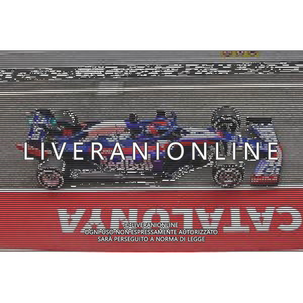 Daniil Kvyat (RUS) Scuderia Toro Rosso STR14. 18.02.2019. Formula One Testing, Day One, Barcelona, Spain. Monday. / AGENZIA ALDO LIVERANI SAS - ITALY ONLY EDITORIAL USE ONLY - F1 Testing, Day One, Barcellona, Spagna 18.02.2019