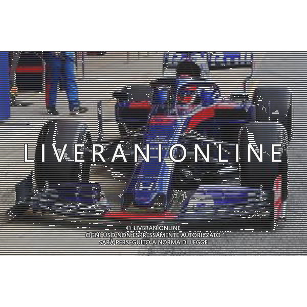 Daniil Kvyat (RUS) Scuderia Toro Rosso STR14 - front wing. 18.02.2019. Formula One Testing, Day One, Barcelona, Spain. Monday. / AGENZIA ALDO LIVERANI SAS - ITALY ONLY EDITORIAL USE ONLY - F1 Testing, Day One, Barcellona, Spagna 18.02.2019