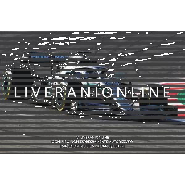 Valtteri Bottas (FIN) Mercedes AMG F1 W10. 18.02.2019. Formula One Testing, Day One, Barcelona, Spain. Monday. / AGENZIA ALDO LIVERANI SAS - ITALY ONLY EDITORIAL USE ONLY - F1 Testing, Day One, Barcellona, Spagna 18.02.2019