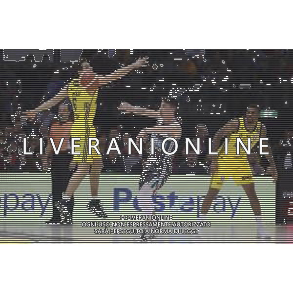 Finale Basket Final Eight 2019 - Vanoli Basket Cremona vs Happy Casa Brindisi 17/02/2019 nella foto: Ruzzier Michele (Vanoli Basket Cremona) ©Claudio Zamagni/Agenzia Aldo Liverani