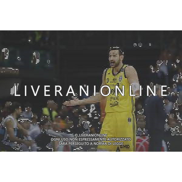 Finale Basket Final Eight 2019 - Vanoli Basket Cremona vs Happy Casa Brindisi 17/02/2019 nella foto: Moraschini Riccardo (Happy Casa Brindisi) ©Claudio Zamagni/Agenzia Aldo Liverani