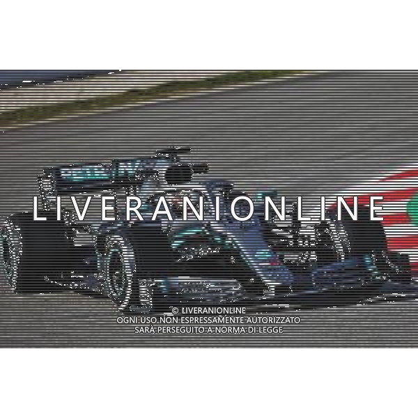 Lewis Hamilton (GBR) Mercedes AMG F1 W10. 18.02.2019. Formula One Testing, Day One, Barcelona, Spain. Monday. / AGENZIA ALDO LIVERANI SAS - ITALY ONLY EDITORIAL USE ONLY - F1 Testing, Day One, Barcellona, Spagna 18.02.2019