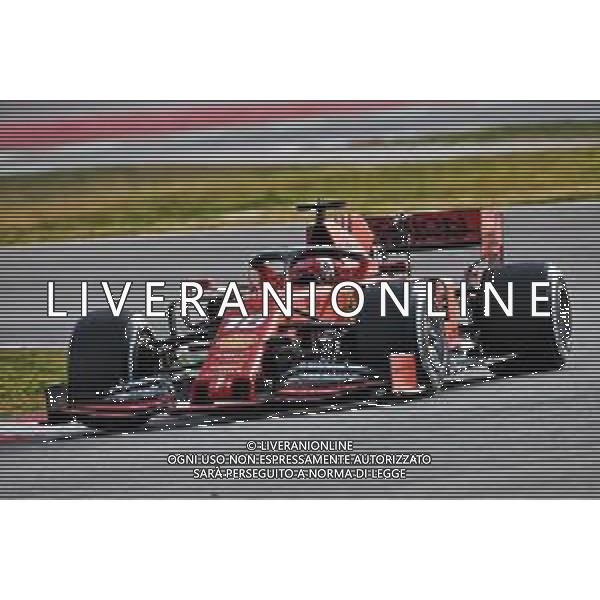 Charles Leclerc (MON) Ferrari SF90. 19.02.2019. Formula One Testing, Day Two, Barcelona, Spain. Tuesday. AG ALDO LIVERANI SAS-ONLY ITALY