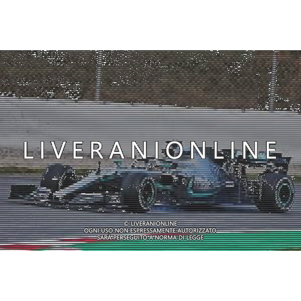 Lewis Hamilton (GBR) Mercedes AMG F1 W10. 19.02.2019. Formula One Testing, Day Two, Barcelona, Spain. Tuesday. AG ALDO LIVERANI SAS-ONLY ITALY