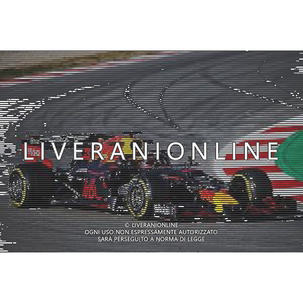 Max Verstappen (NLD) Red Bull Racing RB14. 18.02.2019. Formula One Testing, Day One, Barcelona, Spain. Monday. / AGENZIA ALDO LIVERANI SAS - ITALY ONLY EDITORIAL USE ONLY - 18.02.2019. F1 Testing, Day One, Barcellona, Spagna