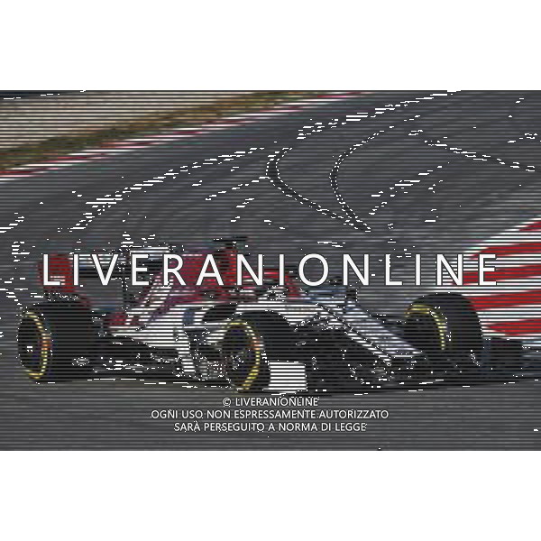 Kimi Raikkonen (FIN) Alfa Romeo Racing C38. 18.02.2019. Formula One Testing, Day One, Barcelona, Spain. Monday. / AGENZIA ALDO LIVERANI SAS - ITALY ONLY EDITORIAL USE ONLY - 18.02.2019. F1 Testing, Day One, Barcellona, Spagna