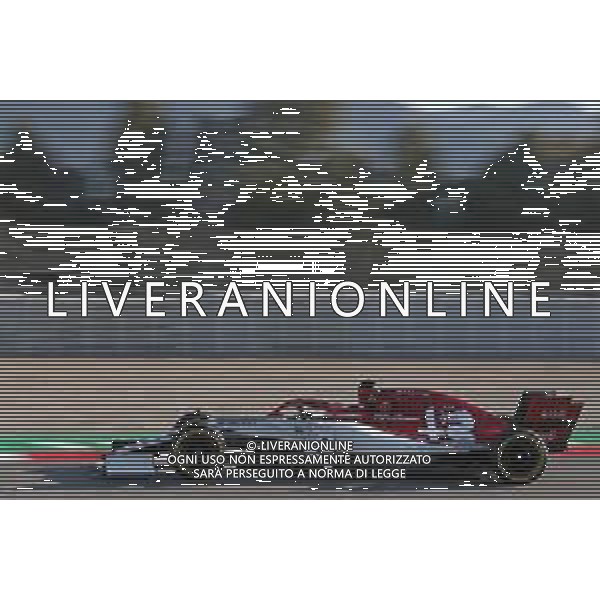 Kimi Raikkonen (FIN), Alfa Romeo Racing 18.02.2019. Formula One Testing, Day One, Barcelona, Spain. Monday. / AGENZIA ALDO LIVERANI SAS - ITALY ONLY EDITORIAL USE ONLY - 18.02.2019. F1 Testing, Day One, Barcellona, Spagna