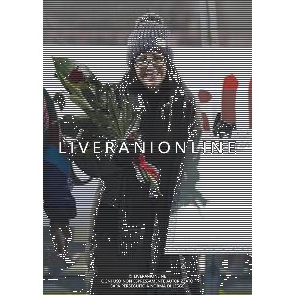 Rimini - Ternana Campionato di Calcio Serie C 19/02/2019 nella foto: luisa stracqualursi professoressa malata di tumore ©Claudio Zamagni/Agenzia Aldo Liverani