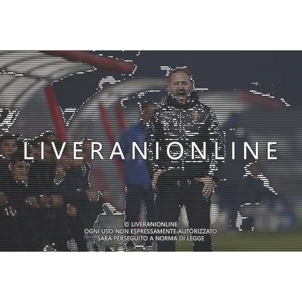 Rimini - Ternana Campionato di Calcio Serie C 19/02/2019 nella foto: Allenatore Fabio Gallo (Ternana Calcio) ©Claudio Zamagni/Agenzia Aldo Liverani