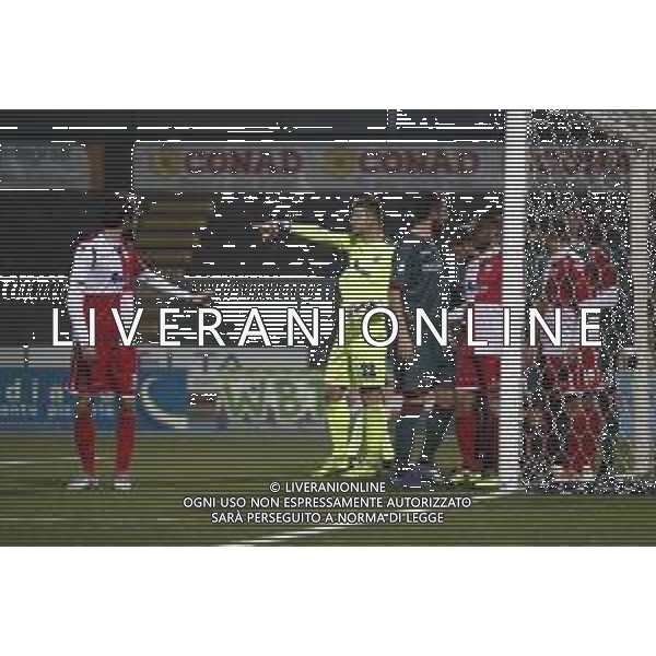 Rimini - Ternana Campionato di Calcio Serie C 19/02/2019 nella foto: Nava Giacomo Montanari Andrea (Rimini fc) ©Claudio Zamagni/Agenzia Aldo Liverani