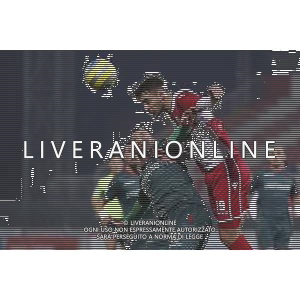 Rimini - Ternana Campionato di Calcio Serie C 19/02/2019 nella foto: Marchetti Stefano (Rimini fc) Vantaggiato Daniele (Ternana Calcio) ©Claudio Zamagni/Agenzia Aldo Liverani