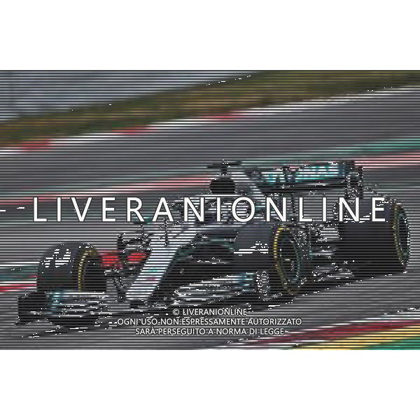 Valtteri Bottas (FIN) Mercedes AMG F1 W10. 20.02.2019. Formula One Testing, Day Three, Barcelona, Spain. Wednesday. / AGENZIA ALDO LIVERANI SAS ITALY ONLY EDITORIAL USE ONLY - F1 Testing, Day Three, Barcellona, Spagna 20.02.2019