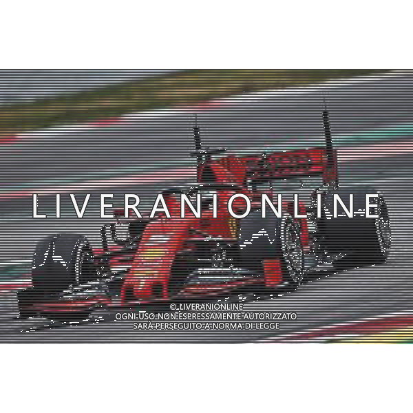 Sebastian Vettel (GER) Ferrari SF90. 20.02.2019. Formula One Testing, Day Three, Barcelona, Spain. Wednesday. / AGENZIA ALDO LIVERANI SAS ITALY ONLY EDITORIAL USE ONLY - F1 Testing, Day Three, Barcellona, Spagna 20.02.2019