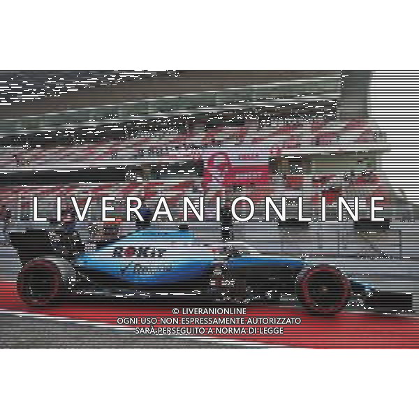 Robert Kubica (POL) Williams Racing FW42 leaves the pits. 21.02.2019. Formula One Testing, Day Four, Barcelona, Spain. Thursday. / AGENZIA ALDO LIVERANI SAS - ITALY ONLY EDITORIAL USE ONLY - F1 Testing Day Four Barcellona Spagna 21.02.2019