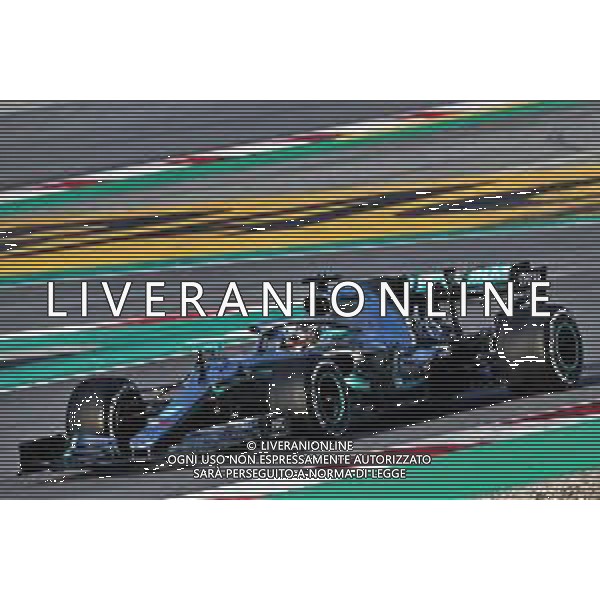Lewis Hamilton (GBR) Mercedes AMG F1 W10. 21.02.2019. Formula One Testing, Day Four, Barcelona, Spain. Thursday. / AGENZIA ALDO LIVERANI SAS - ITALY ONLY EDITORIAL USE ONLY - F1 Testing Day Four Barcellona Spagna 21.02.2019