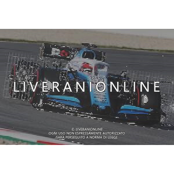 Robert Kubica (POL) Williams Racing FW42. 21.02.2019. Formula One Testing, Day Four, Barcelona, Spain. Thursday. / AGENZIA ALDO LIVERANI SAS - ITALY ONLY EDITORIAL USE ONLY - F1 Testing Day Four Barcellona Spagna 21.02.2019