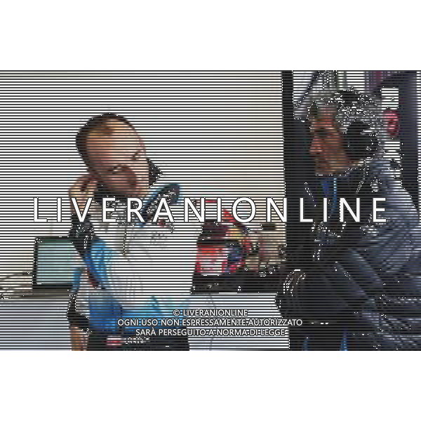 (L to R): Robert Kubica (POL) Williams Racing with Edoardo Bendinelli (ITA) Personal Trainer. 21.02.2019. Formula One Testing, Day Four, Barcelona, Spain. Thursday. / AGENZIA ALDO LIVERANI SAS - ITALY ONLY EDITORIAL USE ONLY - F1 Testing Day Four Barcellona Spagna 21.02.2019