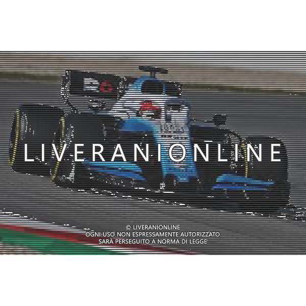 Robert Kubica (POL) Williams Racing FW42. 21.02.2019. Formula One Testing, Day Four, Barcelona, Spain. Thursday. / AGENZIA ALDO LIVERANI SAS - ITALY ONLY EDITORIAL USE ONLY - F1 Testing Day Four Barcellona Spagna 21.02.2019