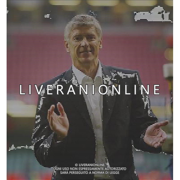 Arsenal FC - Manchester United FC-FA Cup Final in Cardiff at the Millennium stadium - 21/05/2005 nella foto arsene venger ph by Marcello Pozzetti : ©IPS Photo Agency/Agenzia Aldo liverani