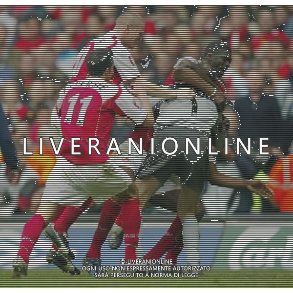 Arsenal FC - Manchester United FC-FA Cup Final in Cardiff at the Millennium stadium - 21/05/2005 nella foto esultanza e festeggiamenti arsenal ph by Marcello Pozzetti : ©IPS Photo Agency/Agenzia Aldo liverani