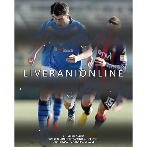 Campionato di Calcio Serie B BKT 2018/2019 25a Giornata Brescia - 23.02.2019 Brescia-Crotone Nella Foto: Dimitri Bisoli e Tomislav Gomelt /Ph.Vitez-Ag. Aldo Liverani