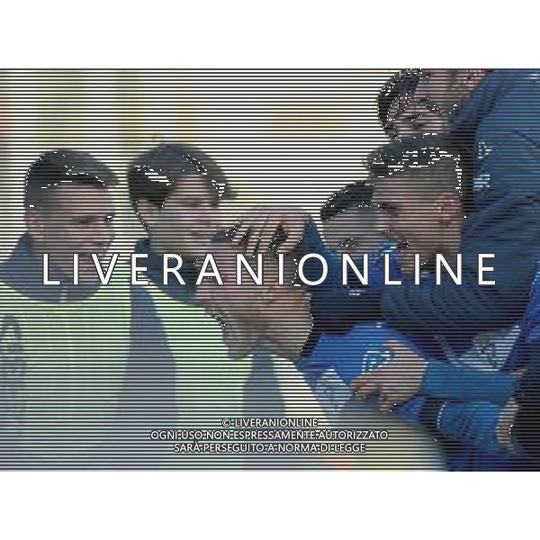 Campionato di Calcio Serie B BKT 2018/2019 25a Giornata Brescia - 23.02.2019 Brescia-Crotone Nella Foto: esultanza dopo il gol di Alfredo Donnarumma /Ph.Vitez-Ag. Aldo Liverani