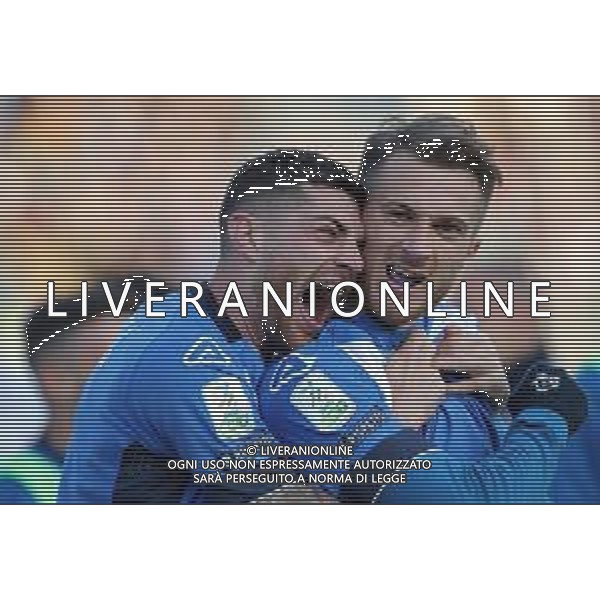 Campionato di Calcio Serie B BKT 2018/2019 25a Giornata Brescia - 23.02.2019 Brescia-Crotone Nella Foto: esultanza dopo il gol di Alfredo Donnarumma /Ph.Vitez-Ag. Aldo Liverani
