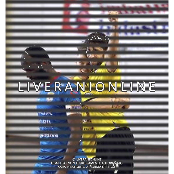 IMOLA 23 02 2019 CALCIO A5 KAOS IMOLA-SPORTING ALTAMARCA SERIE B GIRONE B NELLA FOTO MAURO CASTAGNA KAOS IMOLA DOPO GOL ©SANNA / AGENZIA ALDO LIVERANI SAS