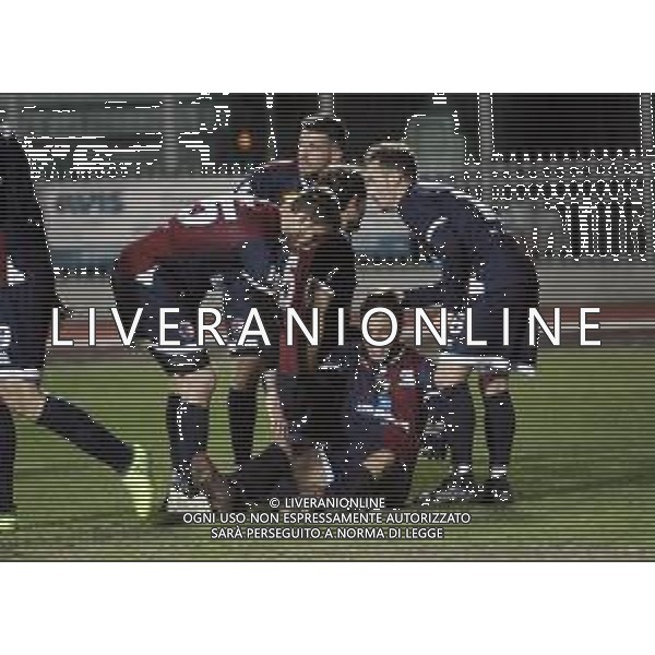 IMOLA 23 02 2019 IMOLESE CALCIO-VIS PESARO SERIE C NELLA FOTO INFORTUNIO DOPO GOL DI DE MARCHI MICHAEL ©SANNA / AGENZIA ALDO LIVERANI SAS