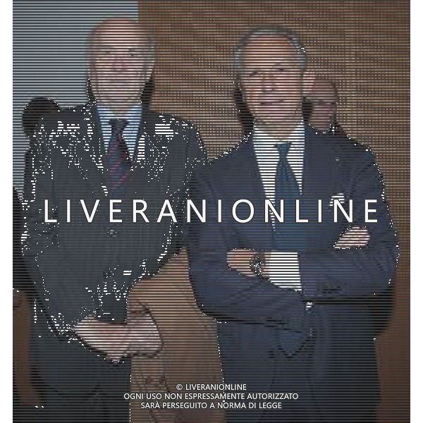 Premio internazionale della Gazzetta dello Sport in ricordo di Giacinto Facchetti il "bello del calcio" Milano - 25.02.2019 Nella Foto:Gaetano Micciche’ con Paolo Casarin /Ph.Vitez-Ag. Aldo Liverani