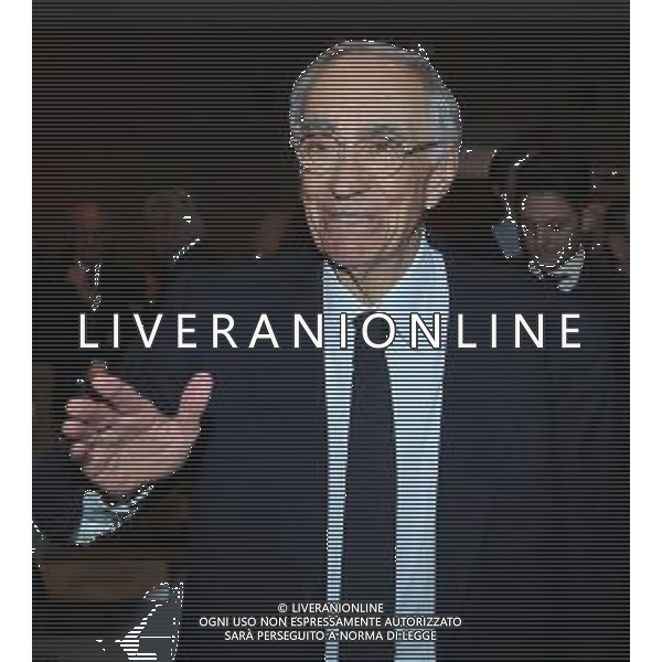 Premio internazionale della Gazzetta dello Sport in ricordo di Giacinto Facchetti il "bello del calcio" Milano - 25.02.2019 Nella Foto:Franco Carraro /Ph.Vitez-Ag. Aldo Liverani
