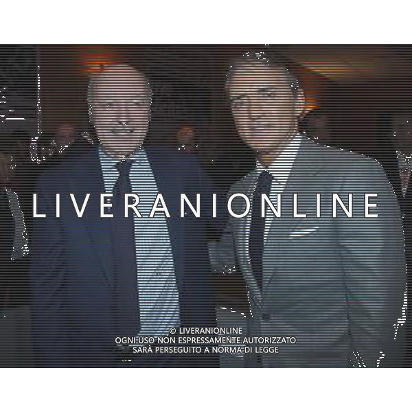 Premio internazionale della Gazzetta dello Sport in ricordo di Giacinto Facchetti il "bello del calcio" Milano - 25.02.2019 Nella Foto:Roberto Mancini con Giuseppe Marotta /Ph.Vitez-Ag. Aldo Liverani