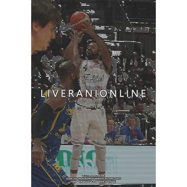 FORTUTUDO BOLOGNA - MONTEGRANARO BASKET 23a giornata Serie A2, PalaDozza Bologna 24.02.2019 nella foto Kenny Hasbrouck © OPTIMAFOTO / AGENZIA ALDO LIVERANI SAS